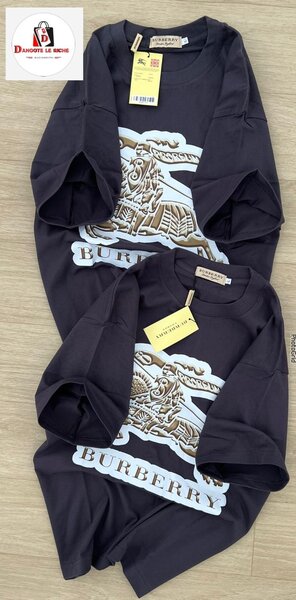 T-shirts Burberry noir