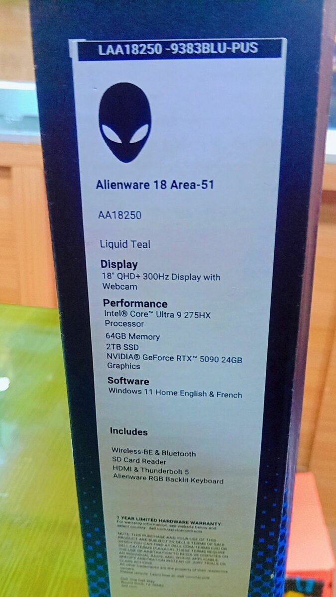 Alienware 18 Area-51