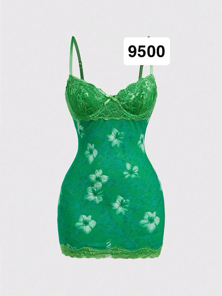 Floral Lace Nightdress