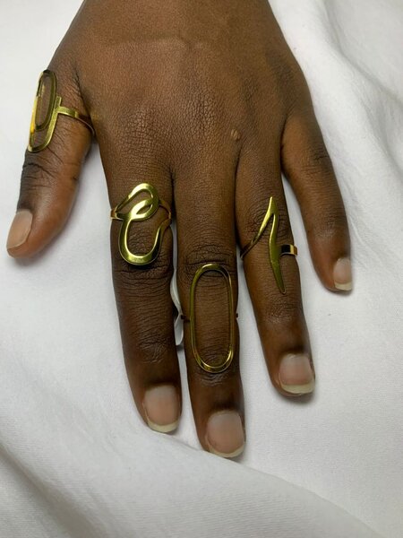 Bagues Design Minimaliste