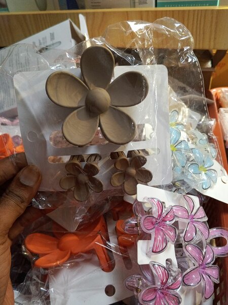 Pinces à cheveux fleurs