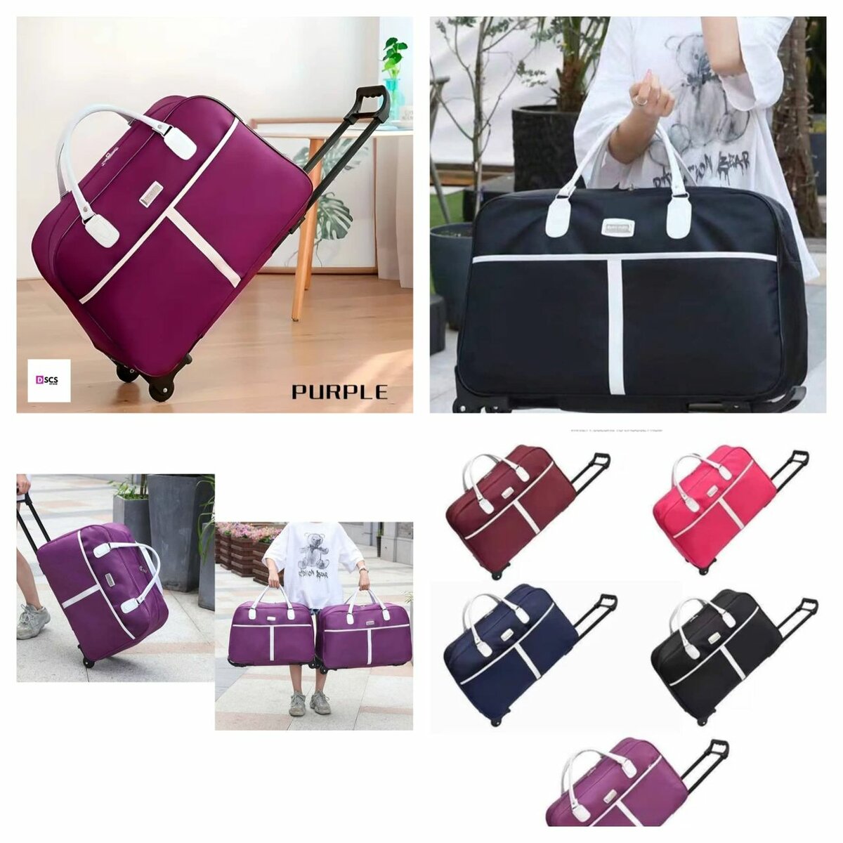 Valise de voyage à roulettes