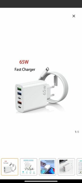 Chargeur Rapide 65W USB-C