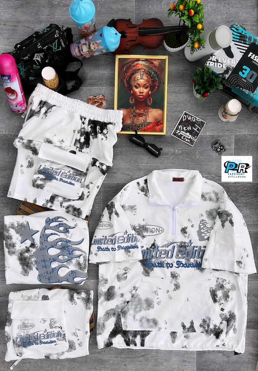 Tenue décontractée unisexe imprimée