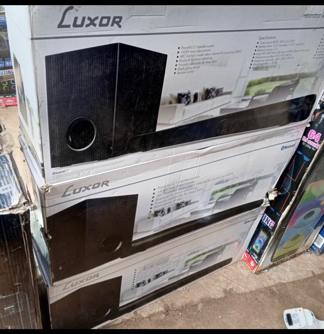 Luxdr sound bar