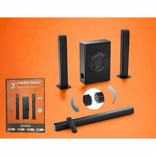 Media7plus Woofer and Sound Bar