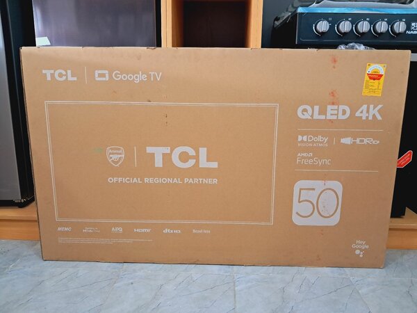 Brand New TCL 50 INCHES QLED 4K SMART ANDROID TV