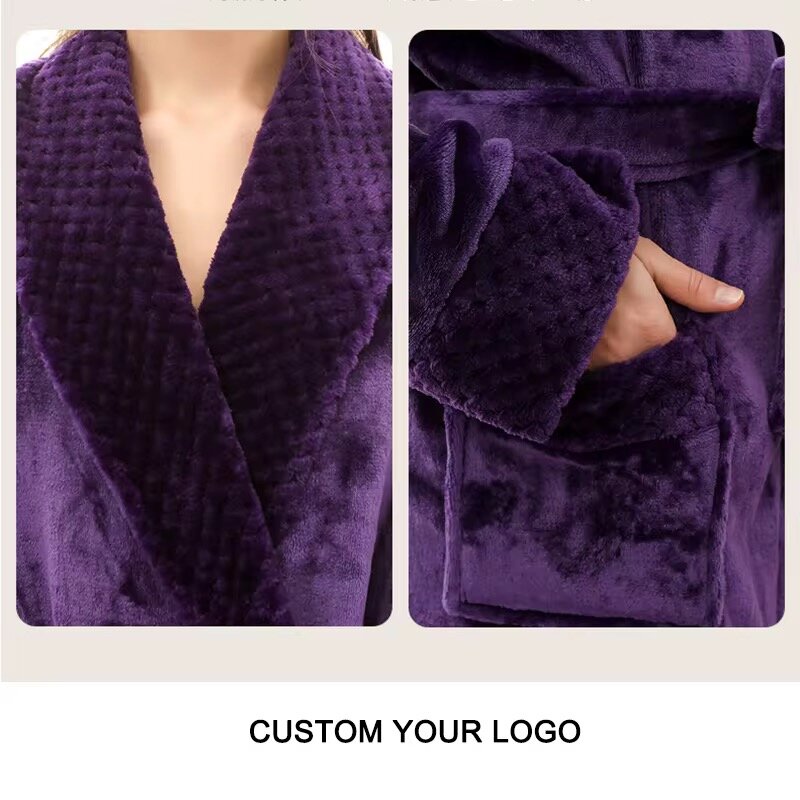 Peignoir doux pour hommes