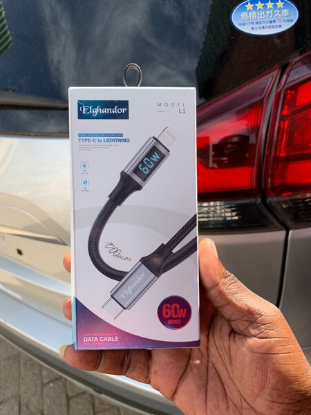 Type C to Lightening 60W Cable