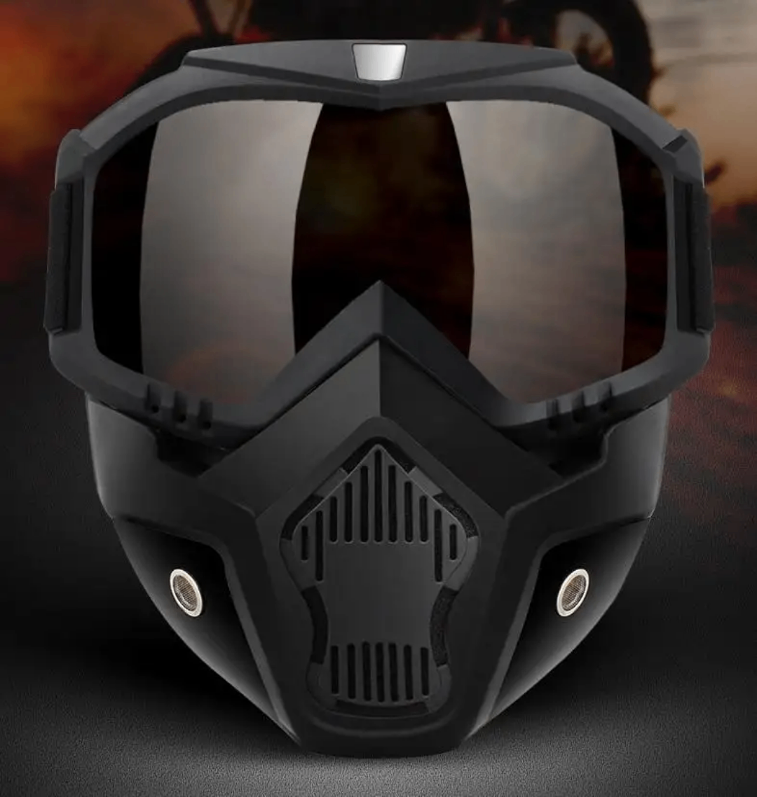 Masque de Moto Antipoussière