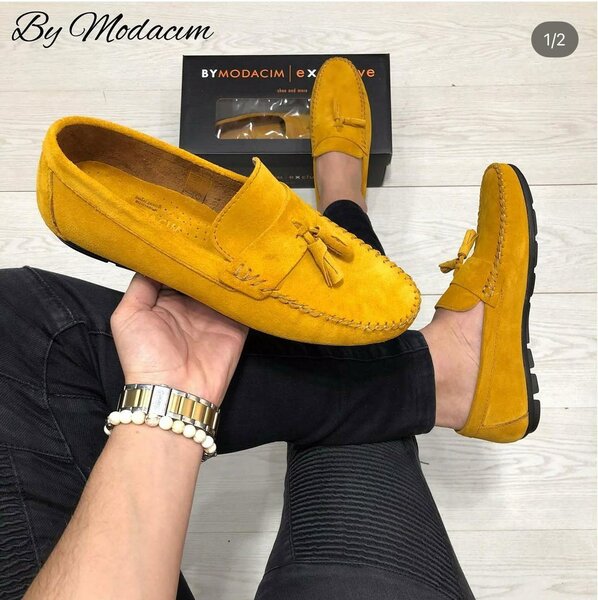 Mocassins élégants en cuir