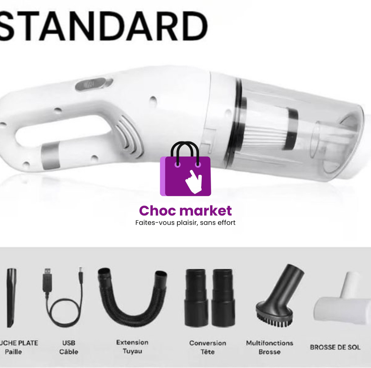 Aspirateur Rechargeable San fi