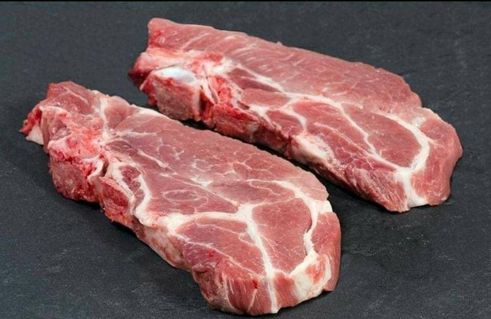 Echines de porc fraîches