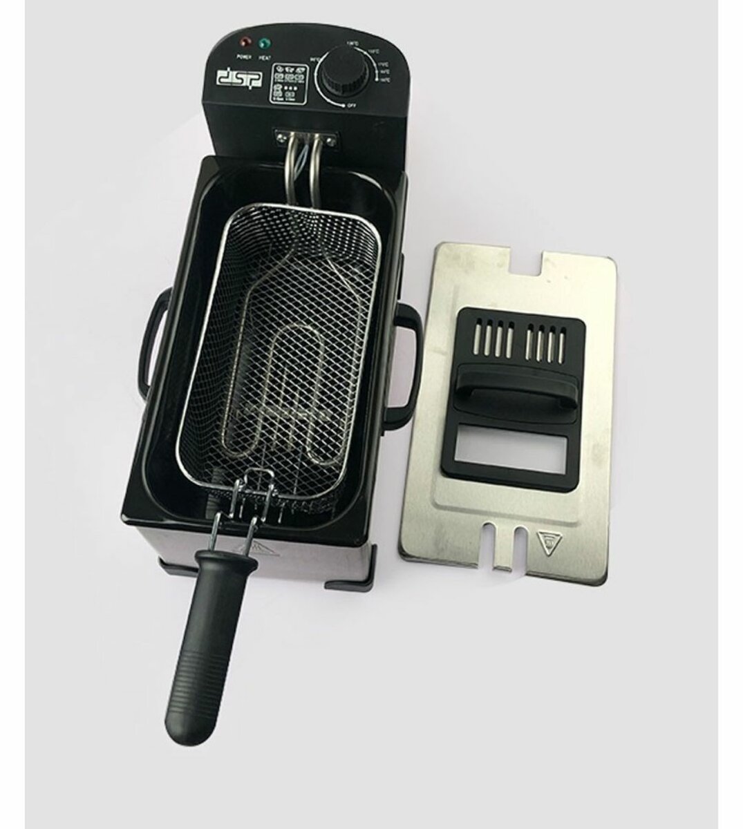 3L STAINLESS STEEL 130-190°C ADJUSTABLE HEAT DEEP FRYER KB20