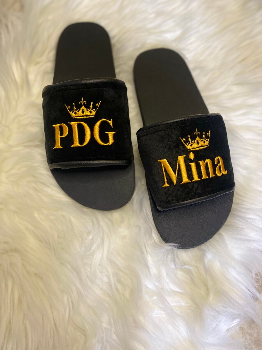 Chaussons élégants personnalisés