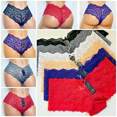 6 pieces lace nika panties