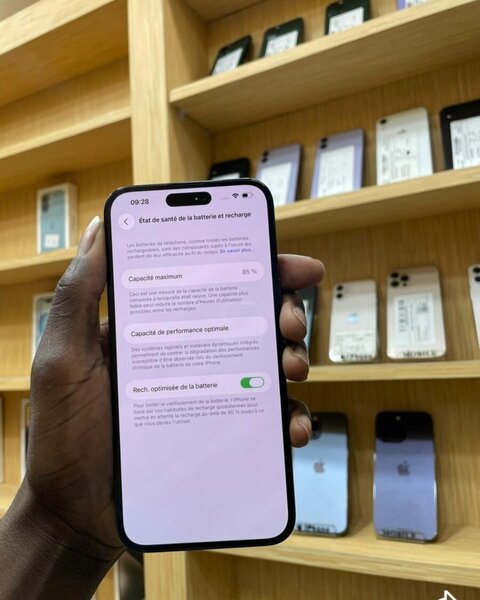 iPhone 14 Pro Max argent