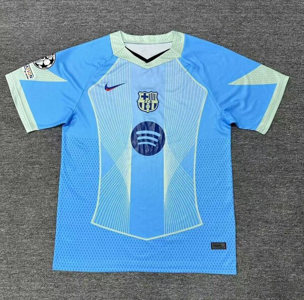 Maillot de football bleu