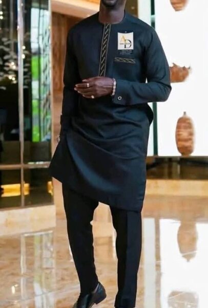 Boubou Africain Élégant Homme