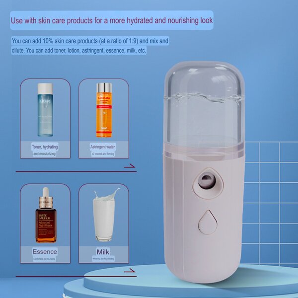 Rechargeable handheld spray