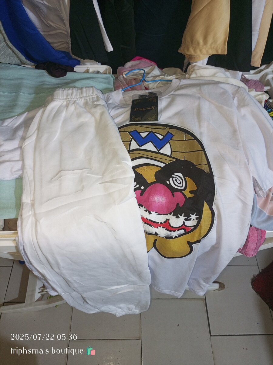 Ensemble décontracté imprimé streetwear