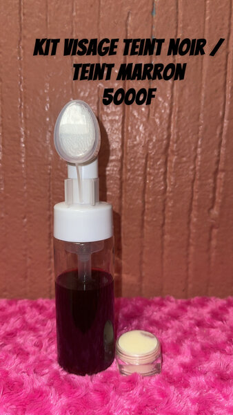 Kit Teint Visage Noir Marron