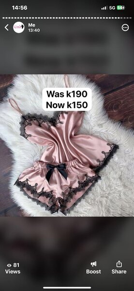 ensemble de nuit (short + T-shirt)