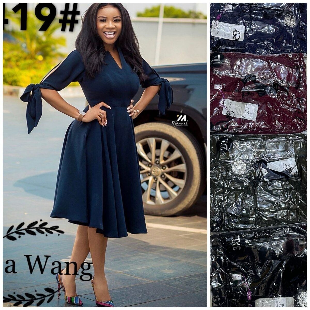 Robe courte de bureau