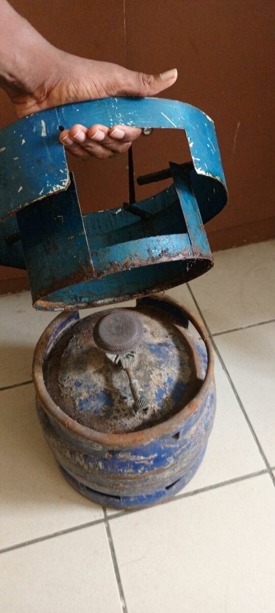 Bouteille de gaz B6 plus accessoires complet