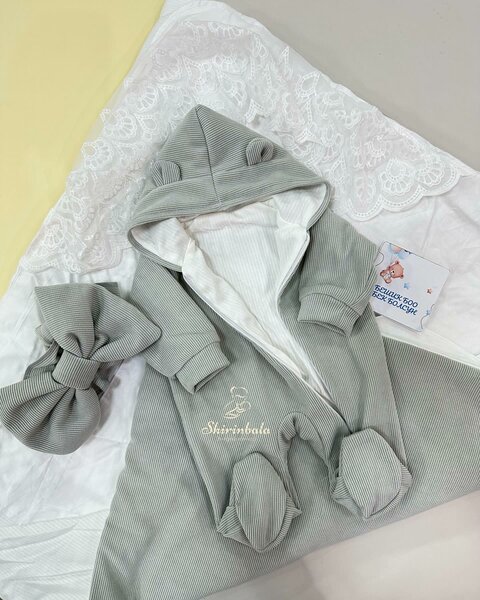 Стильный комбез + уютный конверт