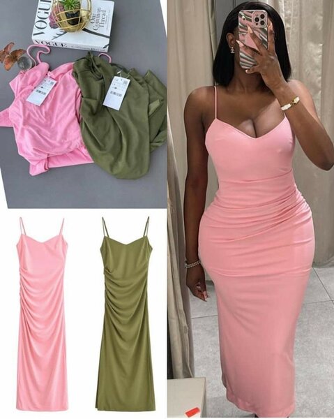 Robe longue élégante en dentelle