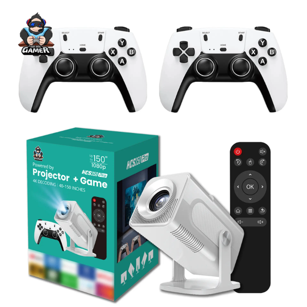 Projecteur de Jeu 4K avec Télécommande
