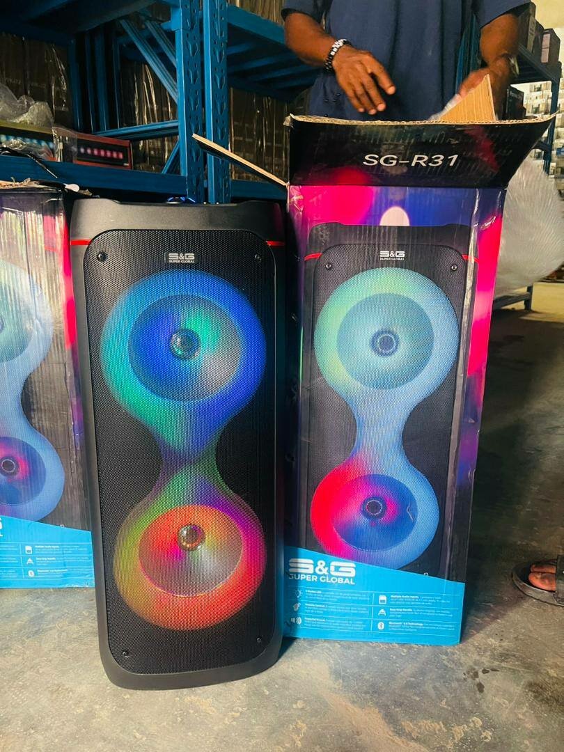 Enceinte Bluetooth avec LED