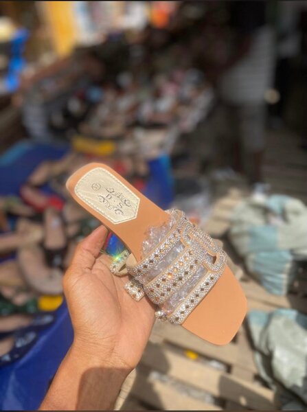 Sandales Cristal Élégantes Femme