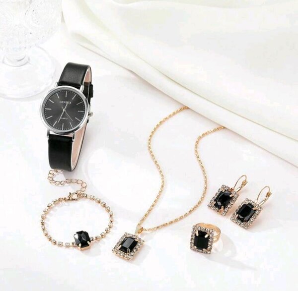 Coffret ensemble montre bijoux