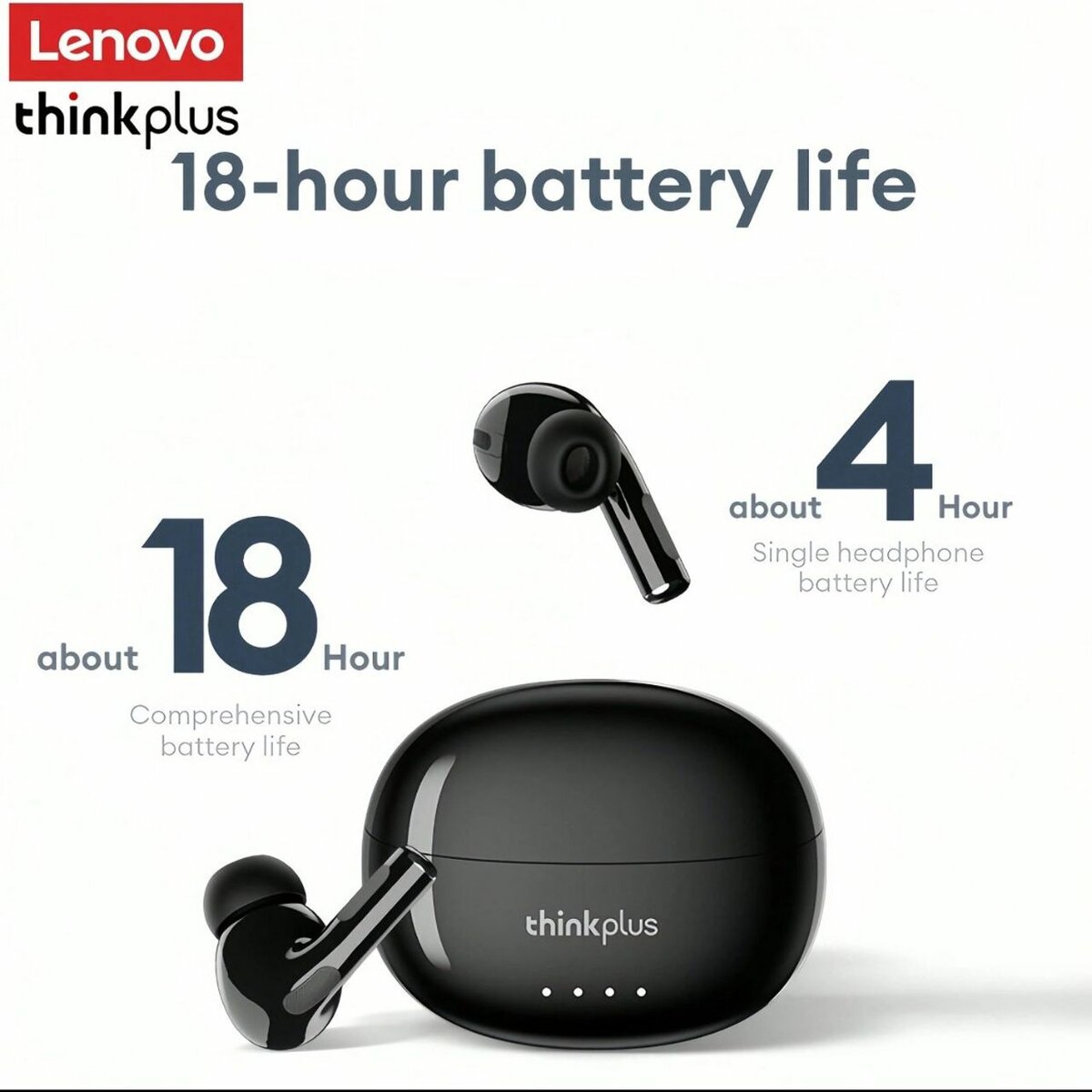 Lenovo thinkplus LP5 pro wireless earpod (Beige)