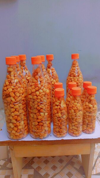 Cacahuètes épicées croquantes