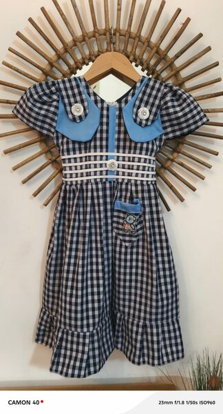 Robe à carreaux enfant CP1-CM2