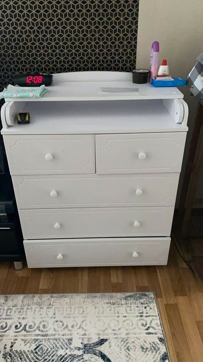 Кровать детская/комод +пелстол