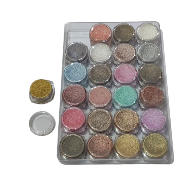 Pressed Creamy And Shimmery Eyeshadows Pack of 24