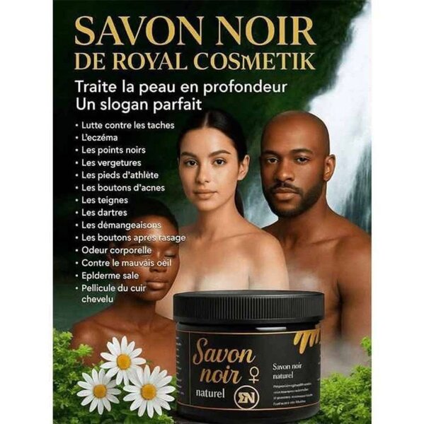 Savon Noir Naturel SN
