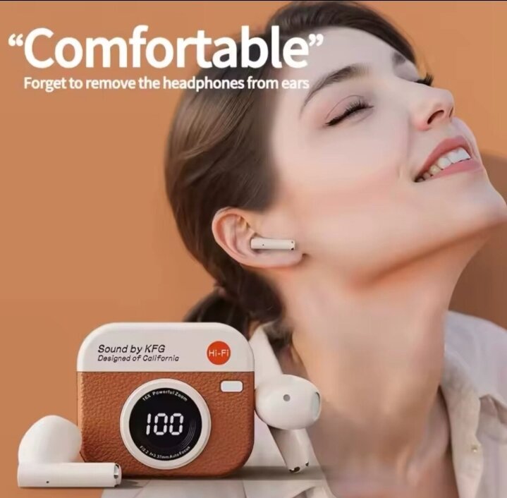 Écouteurs sans fil Hi-Fi confortables