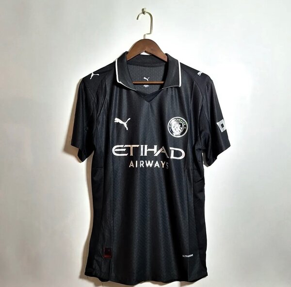 Maillot Foot Manchester City Noir