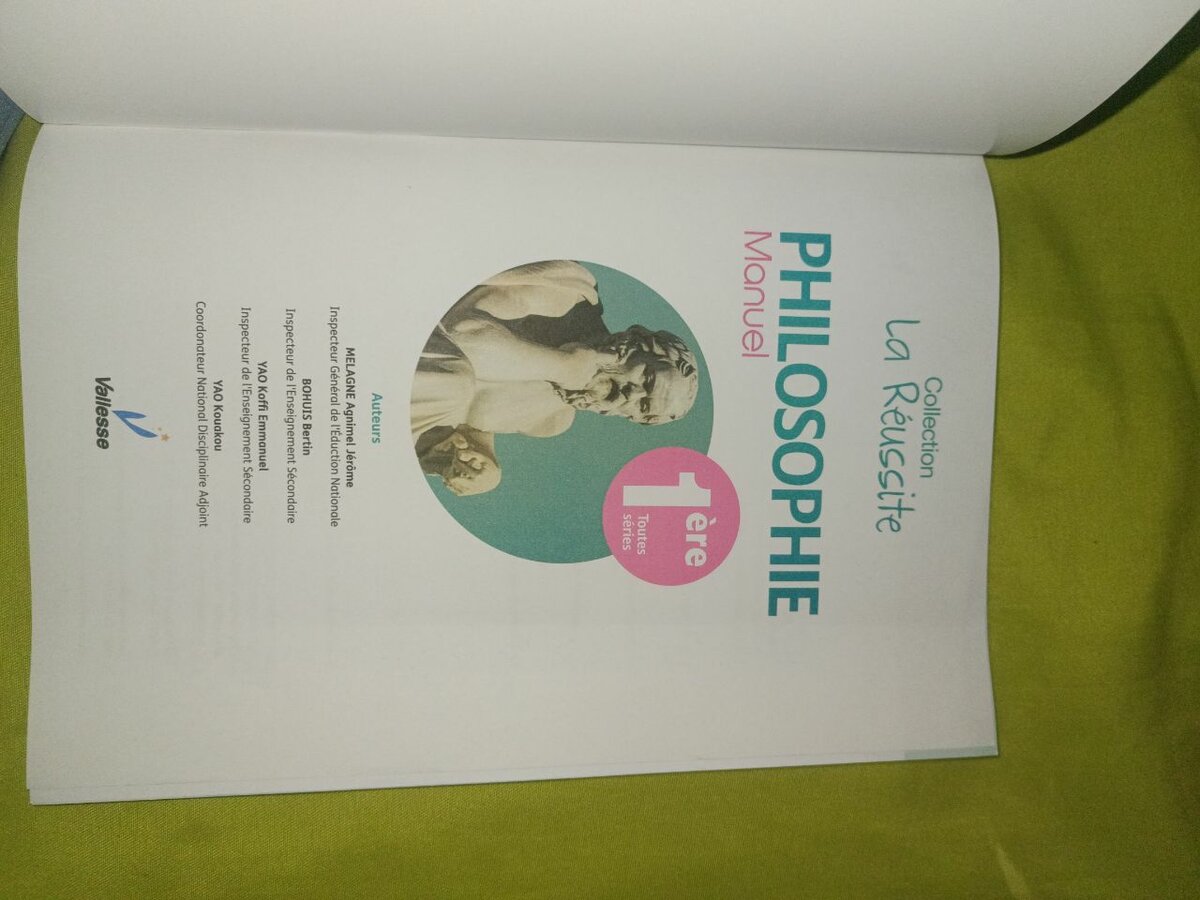 Manuel de Philosophie 1ère