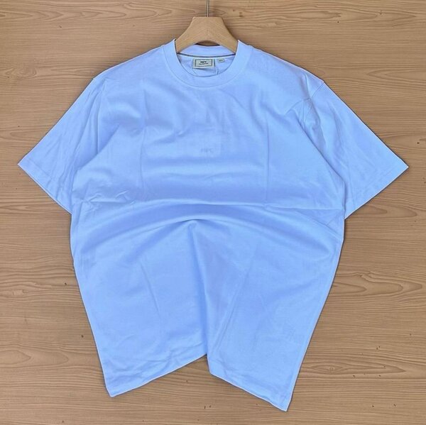 T-shirt basique blanc unisexe