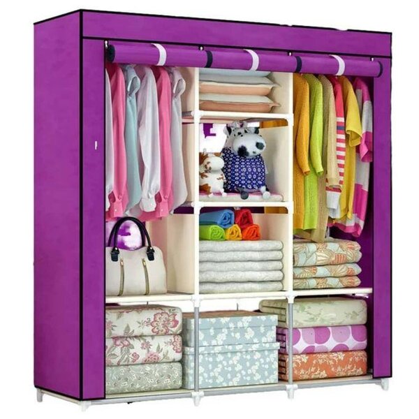 Armoire portable en tissu