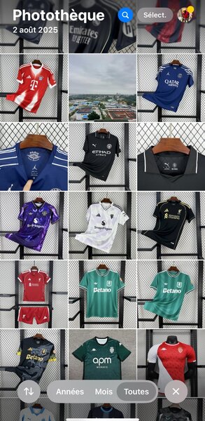 Maillot de Football Club