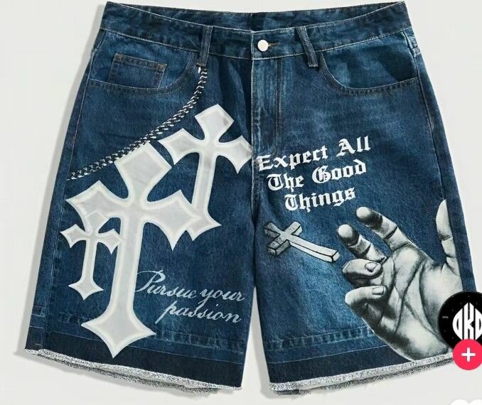 Shorts en denim stylisés