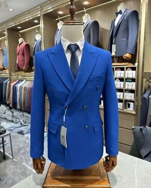 Men's suit blue