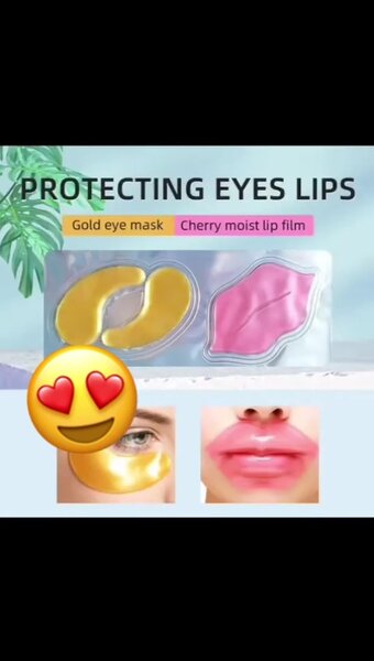 Masques des lèvres et des yeux